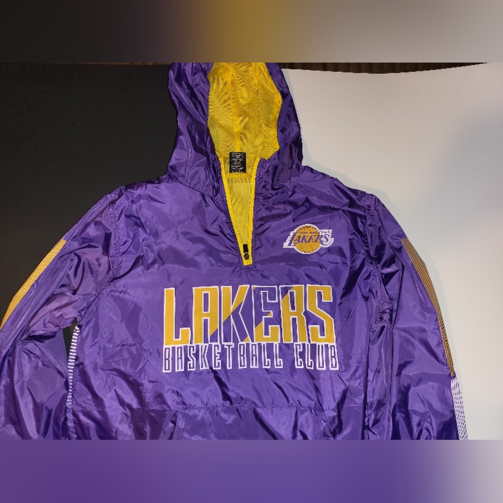 NBA Los Angeles Lakers Adult Half Zip Up Medium